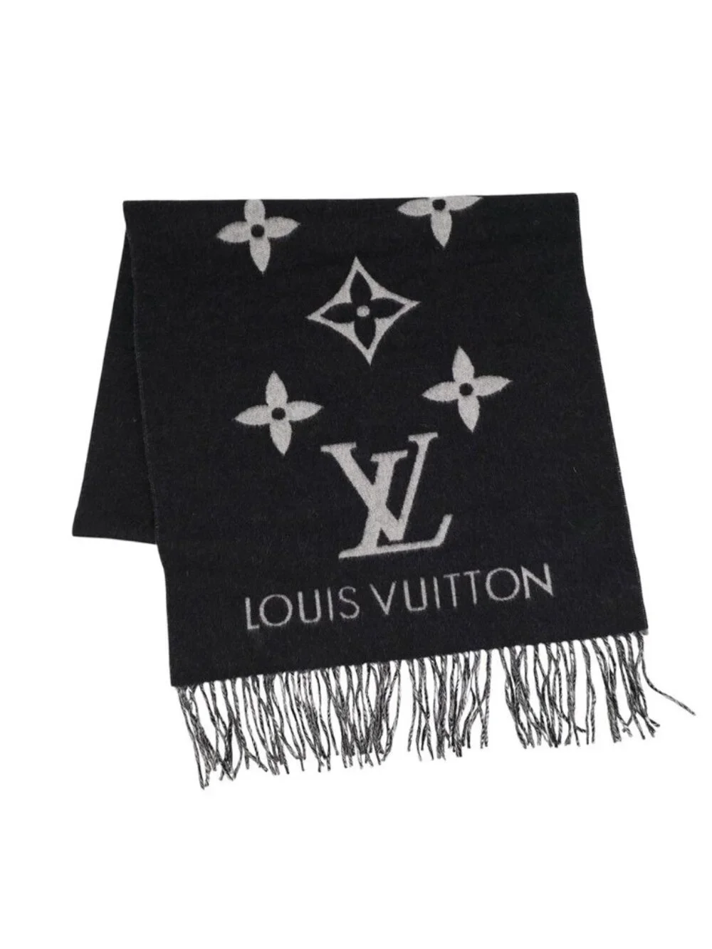 Louis Vuitton Scarf Echarpe Reykjavik Large Shawl Cashmere